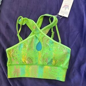 Crowned Athletics Sports Bra Tree of Life Size XS NWT sold out online